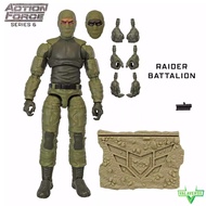 Action Force AF Thunder Squad 6th Wave A Assault Battalion Soldier 1/12 Scale Action Figure