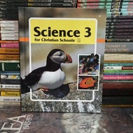 Book Original science 3 for Christian Schools UsedHARD COVER