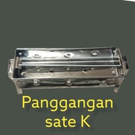 Stainless Steel Satay Grill K Satay Grill/ K + Charcoal Clamp