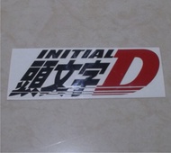 Sticker Stiker Initial D