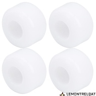 LEMONTRELQAT 4Pcs/Set Skateboard Wheels, High Elasticity PU Skateboard Replacement Wheels, Durable 7