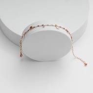 Lắc chân nữ LAMY Moon & Star Anklet Bracelet Silver 9004SV