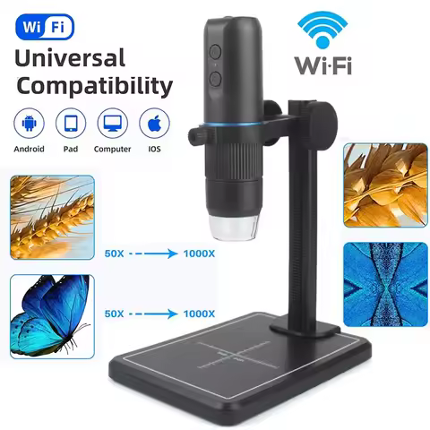 500-1600X HD Microscope LED Magnifier Camera Professional Electronic Digital USB Microscope for PC C