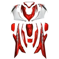 NVX155 V2 AEROX RED SLIVER COVERSET