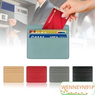 WENNEYN91P Card Package Coin Pouch  Bag Business Travel Thin Money Pocket