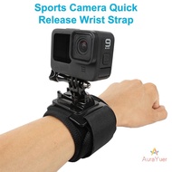 [AuraYuer] Sport Camera 360 Degree Rotating Wrist Hand Band Mount Holder For GoPro 9/8/7/5 For Insta