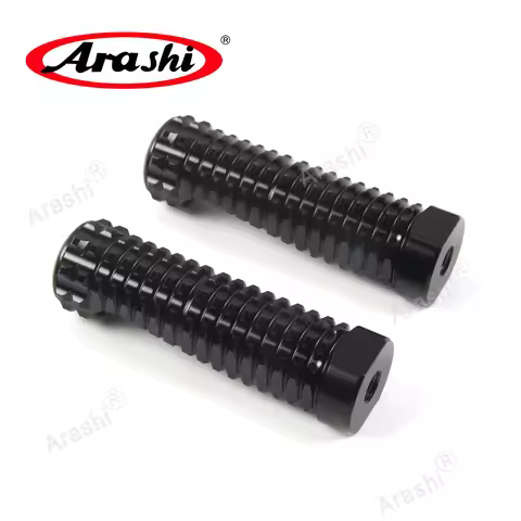 Arashi Rearset Foot Peg V2.0 CNC Adjustable Footrest Motorbike Replacement Spare Part Anti Slip Pegs