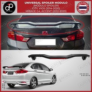 Universal  Spoiler for Honda City Vios 2014 to 2020 Mirage G4 Accent 2012 to 2020 ( Car Accessories 