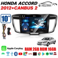 HO จอ android 10 นิ้ว HONDA ACCORD 2009-2012Apple CarPlay เครื่องเสียงรถยนต์ รองรับกล้องพาโนรามา 36