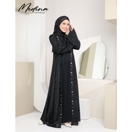 MEDINA JUBAH (BLACK) 795 / P795 / SP795 (FREE SHAWL *till stock last)