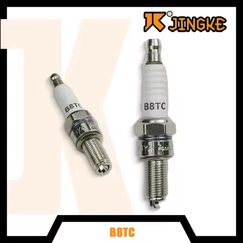 1Pcs D8TC Electrode Spark Plug Replace NGK D8EA For 125cc 150cc 200cc 250cc 4 Stroke ATV Motorcycle