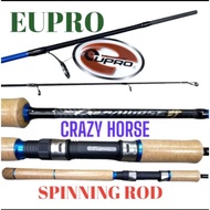 Eupro crazy horse xdg2 & crazy horse II spinning fishing rod