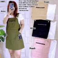 KATUN C-2887/EE WOMEN'S COTTON OVERALL DRESS (MUST ASK FOR STOCK)