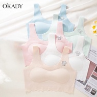 OKADY Girls' Bras,ชุดชั้นในของสาวๆทุกขั้นตอน,นักเรียนมัธยมต้น,เสื้อเด็กผู้หญิงในช่วงช่วงพัฒนาการวัยแรกรุ่น