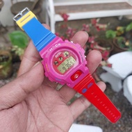 OFFER G SHOCK BNB FIT DW6900 CB2 LIGHT BLUE Jam Tangan Lelaki & perempuan Digital S