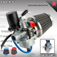 19mm Carburetor With Air Filter For 2 Stroke 50cc 90cc Scooter Moped For Yamaha JOG JOG50 JOG90 1E40
