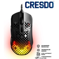 SteelSeries Aerox 5 RGB Ultra Lightweight Multi-Genre 9 Programmable Buttons Gaming Mouse Wired/Wire