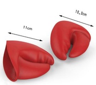 其他品牌 - 廚房螃蟹鉗矽膠隔熱手套- 1個 【一對裝】加厚耐高溫隔熱手套 烘焙手套 微波爐矽膠隔熱墊 焗爐微波爐手套防燙夾碗夾碟夾取盤夾防燙隔熱烤箱手套 防滑耐高溫料理烘焙 硅膠防燙手套 防燙手套
