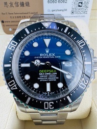 136660 二手 Rolex 勞力士 Deepsea BLUE    136660   2024年錶