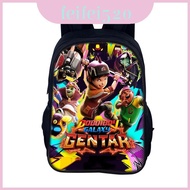 Boboiboy Elements Heroes Adventure Backpack With Antiwear Features For Commuting School Childrens