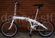 性價比之選👍🏻Dahon MU P8 MUP8 經典高階型號 20吋 8速 早期版 白色 輕量全鋁架 摺車 Folding Bike