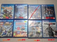 Bundle of 8 PS4 Games - LittleBigPlanet, Jump Force, NBA2K19 & More