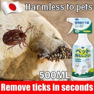 Cat Flea Spray Kutu Kucing 500ml Ubat Kutu Kucing Spray Paling Berkesan Sembur Kutu Kucing Ubat Kura