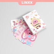 LINXX 50 Pcs Loopy  Holographic Laser Card Kpop Photocards  Postcards  Series