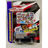 Majorette ISUZU DMAX Black Silver Grey Pickup Iron Cage Fence Transporter Truck 64 Diecast Car Hotwh