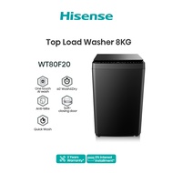 Hisense 8KG & 9KG AI Wash / Anti- Mile / Quick Wash Top Load Washing Machine- WT80F20 / WT90F20