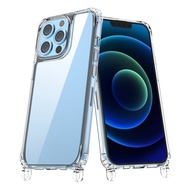 [Hot Sale] Lanyard Phone Case Apple 16 Foreign Trade Hot Sale Thickened Integrated Acrylic Lanyard E