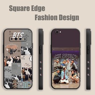 Casing For Vivo Y72 5G V23e V23 S12 Y01 Y03 Y55 X80 Pro Bts Group Photo SDX16 Phone Case Square Edge