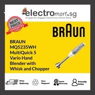 BRAUN  MQ5235WH MultiQuick 5  Vario Hand  Blender with  Whisk and Chopper