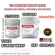 [Exp 2029/30] Sudocrem Nappy Cream Nappy Rash Soothes Mild Eczema Dermatitis Sunburn Thick Bubble Wr