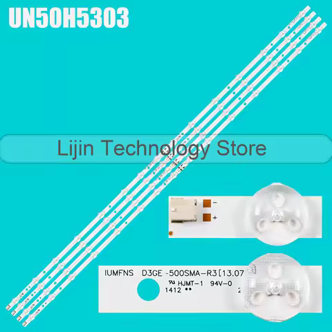 1/5/10 set LED strip For UN50H5030 UN50H5303 UN50H5300 UN50H5000F 2013SVS50_3228N1_B2_L08/R07 D3GE-5