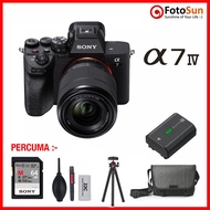 [Ready Stock] Sony A7iv body / A7iv kit 28-70mm 4K 60fps 33MP Hybrid Mirrorless