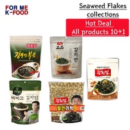 [open event] 10+1 LowestPrice Seaweed Flakes collections / Bibigo Dongwon Daecheon Kwangcheon 50g,60g / Korea famous brand collections