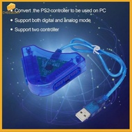 [Chday-t] USB Dual Player Converter Adapter Cable For PS2 USB Game Controller