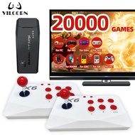 VILCORN Arcade Video Game Console 4K TV Game Stick with Double Arcade Joystick 20000 Games for MAME/