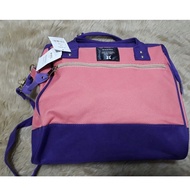 Anello 2 way sling bag pink/purple