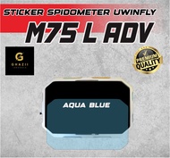 Sticker Anti Gores Spidometer Sepeda Listrik Uwinfly m75L m60L aksesoris Sepeda Listrik Uwinfly m76
