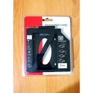 THIN CADDY HDD (SLIM) 9.5MM SATA DVD SLOT TO HDD SLOT CADDY SSD/