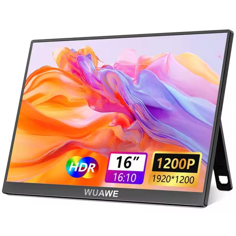 New Trending 60HZ 16 inch Gaming Portable Monitor for Laptop, 1200P Display LCD FHD External Second 
