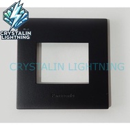 Frame Plate 1 Gang 2 Device P4N4SON1C BLACK - WESJ78029B Style Series