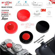 Soft Shutter Release Button Camera Perekat Lem 3M Cekung Copper 11mm Kamera Canon EOS RP R EOS-M M3 M5 M10 M50 M50II M100 M200 M6 M6 Mark II G16 G15 G12 G11 G10 G1X G7X II G9X Mark II 550D 600D 650D 700D 750D 800D 850D 60D 70D 80D 90D 6D 6DII 7D 7DII
