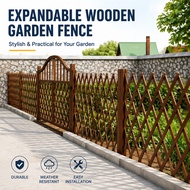 Garden Expanding Trellis Privacy Screen Wooden Fence Climbing Plants Support Lattice Yard Fence Deco