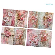 BTM 8 Sheets A 5 Decorative Paper Scrapbook Paper Craft Paper Background Paper Flowers Paper Scrapbo