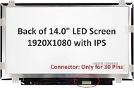 14.0 Inch IPS FHD (1080P) Laptop LED LCD Replacement Screen/Panel Compatible with N140HCA-EAC, NV140