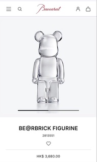 Baccarat BE@RBRICK Figurine 200%