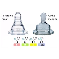 Reliable Dot Bayi Botol Susu Peristaltic & Ortho | Silicone Nipple Reliable | Dot Silikon Peristalti